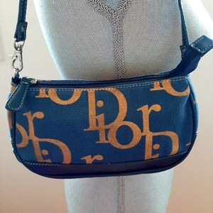 Super Cute Blue and Gold Women's Bag